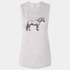 Ladies' Bella Flowy Scoop Muscle Tank Thumbnail