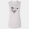 Ladies' Bella Flowy Scoop Muscle Tank Thumbnail