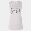Ladies' Bella Flowy Scoop Muscle Tank Thumbnail