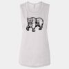 Ladies' Bella Flowy Scoop Muscle Tank Thumbnail