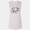 Ladies' Bella Flowy Scoop Muscle Tank Thumbnail