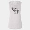 Ladies' Bella Flowy Scoop Muscle Tank Thumbnail