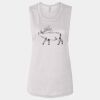 Ladies' Bella Flowy Scoop Muscle Tank Thumbnail