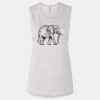 Ladies' Bella Flowy Scoop Muscle Tank Thumbnail