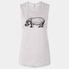 Ladies' Bella Flowy Scoop Muscle Tank Thumbnail