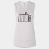 Ladies' Bella Flowy Scoop Muscle Tank Thumbnail