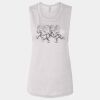 Ladies' Bella Flowy Scoop Muscle Tank Thumbnail