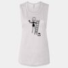 Ladies' Bella Flowy Scoop Muscle Tank Thumbnail