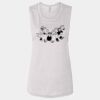 Ladies' Bella Flowy Scoop Muscle Tank Thumbnail