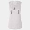Ladies' Bella Flowy Scoop Muscle Tank Thumbnail