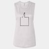 Ladies' Bella Flowy Scoop Muscle Tank Thumbnail