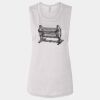 Ladies' Bella Flowy Scoop Muscle Tank Thumbnail