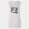 Ladies' Bella Flowy Scoop Muscle Tank Thumbnail