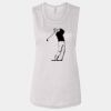 Ladies' Bella Flowy Scoop Muscle Tank Thumbnail