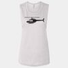 Ladies' Bella Flowy Scoop Muscle Tank Thumbnail