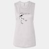 Ladies' Bella Flowy Scoop Muscle Tank Thumbnail