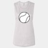 Ladies' Bella Flowy Scoop Muscle Tank Thumbnail