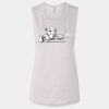 Ladies' Bella Flowy Scoop Muscle Tank Thumbnail
