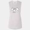 Ladies' Bella Flowy Scoop Muscle Tank Thumbnail