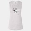 Ladies' Bella Flowy Scoop Muscle Tank Thumbnail