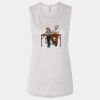 Ladies' Bella Flowy Scoop Muscle Tank Thumbnail