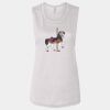 Ladies' Bella Flowy Scoop Muscle Tank Thumbnail