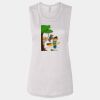 Ladies' Bella Flowy Scoop Muscle Tank Thumbnail