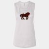 Ladies' Bella Flowy Scoop Muscle Tank Thumbnail