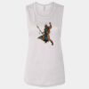 Ladies' Bella Flowy Scoop Muscle Tank Thumbnail