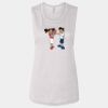 Ladies' Bella Flowy Scoop Muscle Tank Thumbnail
