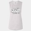 Ladies' Bella Flowy Scoop Muscle Tank Thumbnail