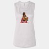 Ladies' Bella Flowy Scoop Muscle Tank Thumbnail