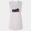 Ladies' Bella Flowy Scoop Muscle Tank Thumbnail