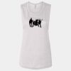Ladies' Bella Flowy Scoop Muscle Tank Thumbnail