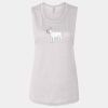 Ladies' Bella Flowy Scoop Muscle Tank Thumbnail
