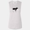 Ladies' Bella Flowy Scoop Muscle Tank Thumbnail