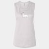 Ladies' Bella Flowy Scoop Muscle Tank Thumbnail