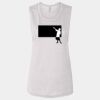 Ladies' Bella Flowy Scoop Muscle Tank Thumbnail