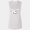 Ladies' Bella Flowy Scoop Muscle Tank Thumbnail