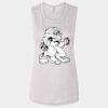 Ladies' Bella Flowy Scoop Muscle Tank Thumbnail