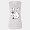 Ladies' Bella Flowy Scoop Muscle Tank Thumbnail