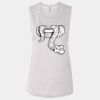 Ladies' Bella Flowy Scoop Muscle Tank Thumbnail