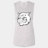 Ladies' Bella Flowy Scoop Muscle Tank Thumbnail