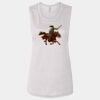 Ladies' Bella Flowy Scoop Muscle Tank Thumbnail