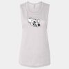 Ladies' Bella Flowy Scoop Muscle Tank Thumbnail