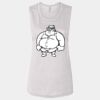 Ladies' Bella Flowy Scoop Muscle Tank Thumbnail