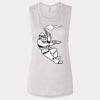 Ladies' Bella Flowy Scoop Muscle Tank Thumbnail