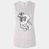 Ladies' Bella Flowy Scoop Muscle Tank Thumbnail