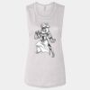 Ladies' Bella Flowy Scoop Muscle Tank Thumbnail
