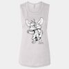 Ladies' Bella Flowy Scoop Muscle Tank Thumbnail